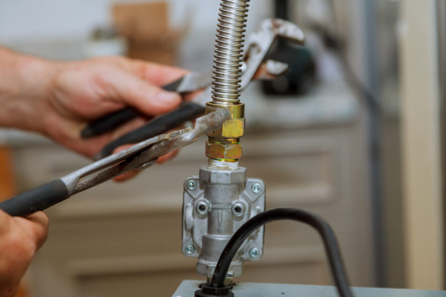 Gas Line Installation for a Whole Home Generator Before Hurricane Season